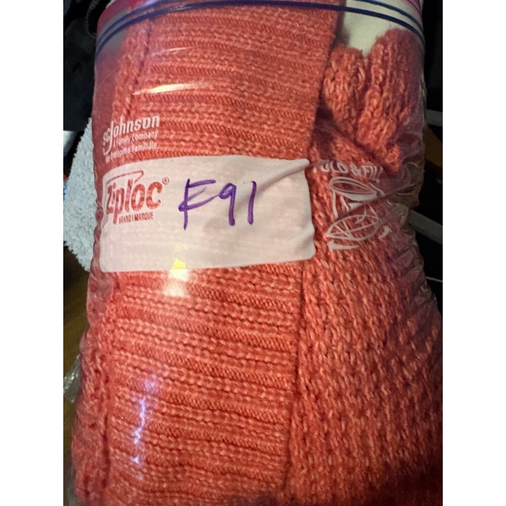 Torrid size 2 salmon pink orange chunky knit cardigan sweater - Picture 6 of 6